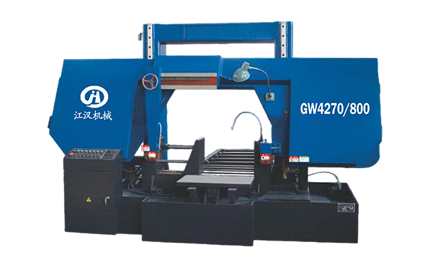 桂阳GW4270/800双柱龙门卧式带锯床